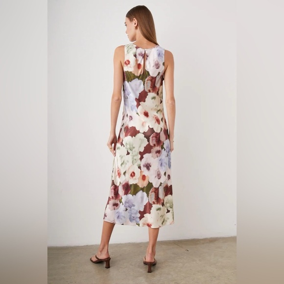 Rails Gabriella Floral Print Midi Dress/Size Small - Picture 3 of 11